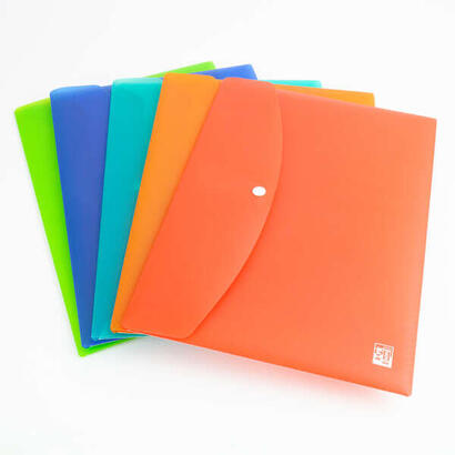 pack-de-5-unidades-oxford-urban-carpeta-plastico-rigido-translucido-sobre-con-broche-resistente-y-duradera-