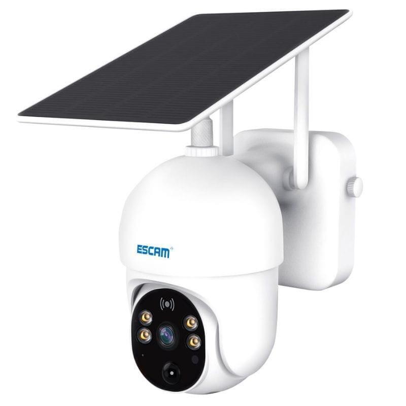 camara-de-vigilancia-escam-qf-255-2mp-1080p-wifi-vision-nocturna-panel-solar-blanco