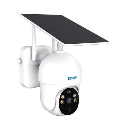 camara-de-vigilancia-escam-qf-255-2mp-1080p-wifi-vision-nocturna-panel-solar-blanco