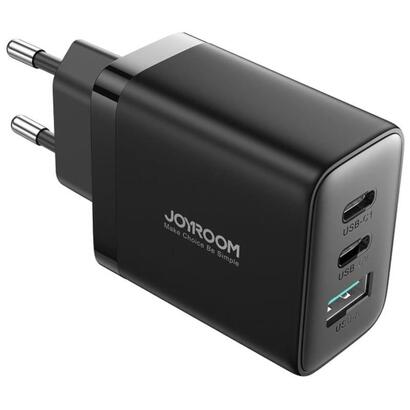 cargador-joyroom-jr-tcf10-triple-usbusb-tipo-c-2c1a-32w-negro