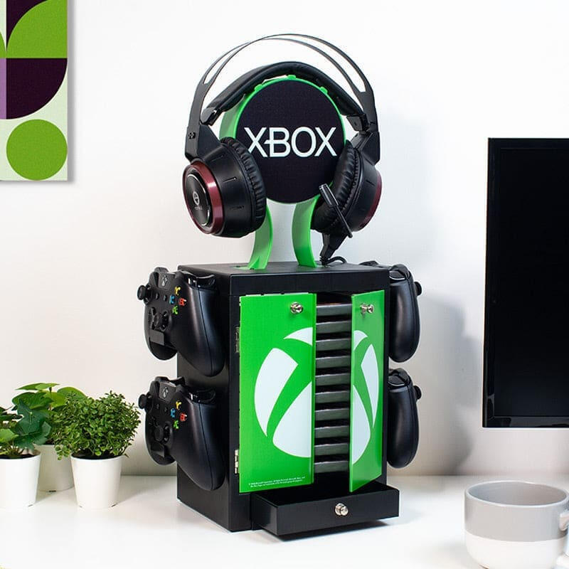 numskull-games-official-xbox-gaming-locker-torre-de-juegos-y-soporte-de-carga