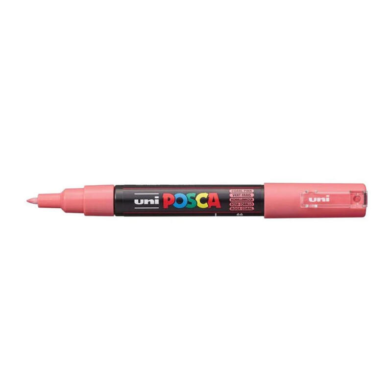 posca-marcador-pc-1m-no-permanente-punta-fina-07mm-rosa-coral