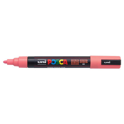 posca-marcador-pc-5m-no-permanente-punta-forma-de-bala-18-25-mm-rosa-coral
