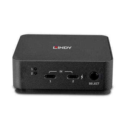 lindy-42321-interruptor-kvm-gris