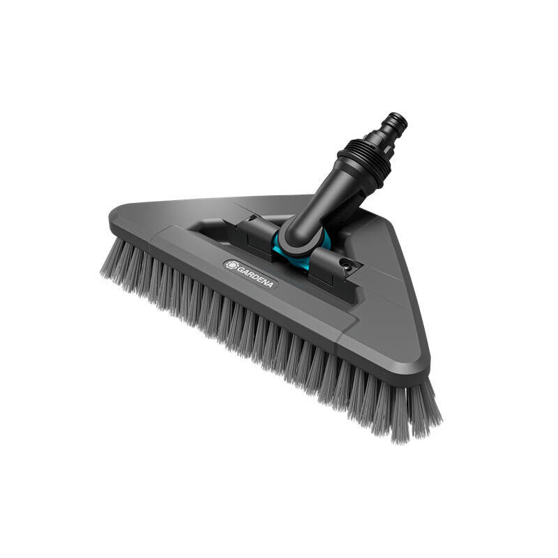 gardena-cepillo-con-mango-cleansystem-soft-flex-cepillo-de-lavado-gris-articulacion-giratoria-360-18812-20