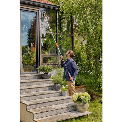 gardena-cepillo-con-mango-cleansystem-soft-flex-cepillo-de-lavado-gris-articulacion-giratoria-360-18812-20