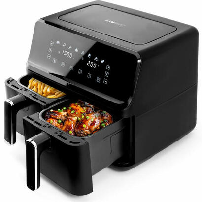 clatronic-double-hot-air-fryer-8l-airfryer-xxl-con-2-camaras-separadas-fr-3804-h