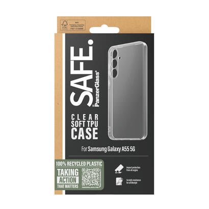 funda-panzerglass-safe-tpu-case-samsung-galaxy-a55-5g-transparent