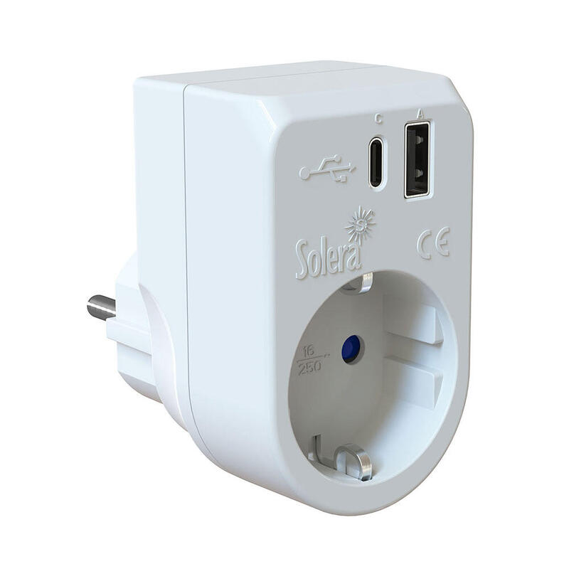 adaptador-2pt-16a-250v-usb-ausbc-3a-5vdc-860usbac-solera