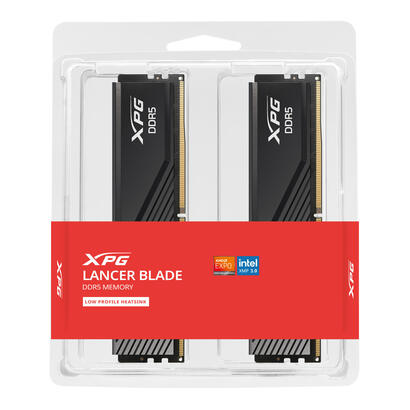 memoria-adata-32-gb-ddr5-6400-2x-16-gb-negro-ax5u6400c3216g-dtlabrbk-xpg-lancer-blade-rgb-intel-xmp-amd-expo-ax5u6400c3216g-dtla