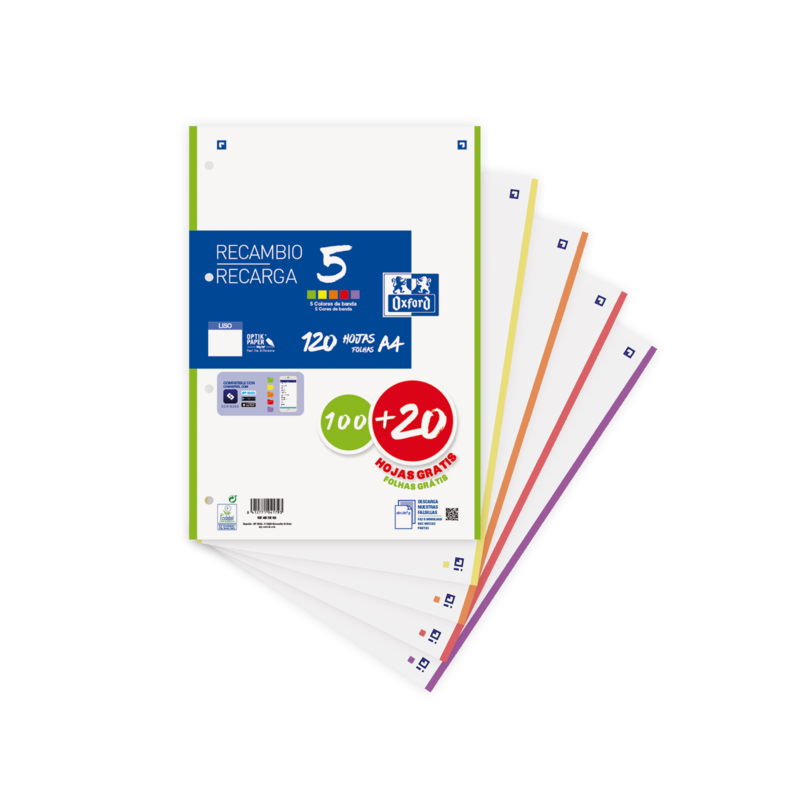 pack-de-20-unidades-oxford-school-pack-de-5-a4-recambio-liso-promocion-10020-hojas-colores-surtidos