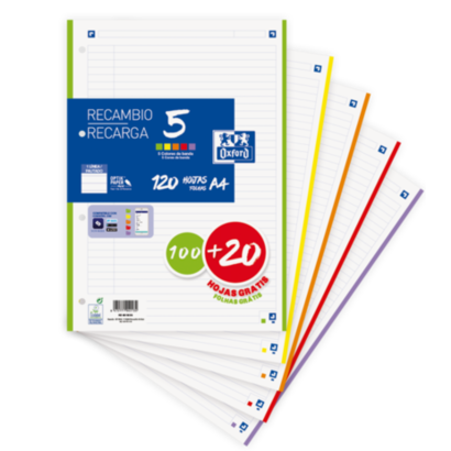 pack-de-20-unidades-oxford-school-pack-de-5-a4-recambio-1-linea-promocion-10020-hojas-colores-surtidos