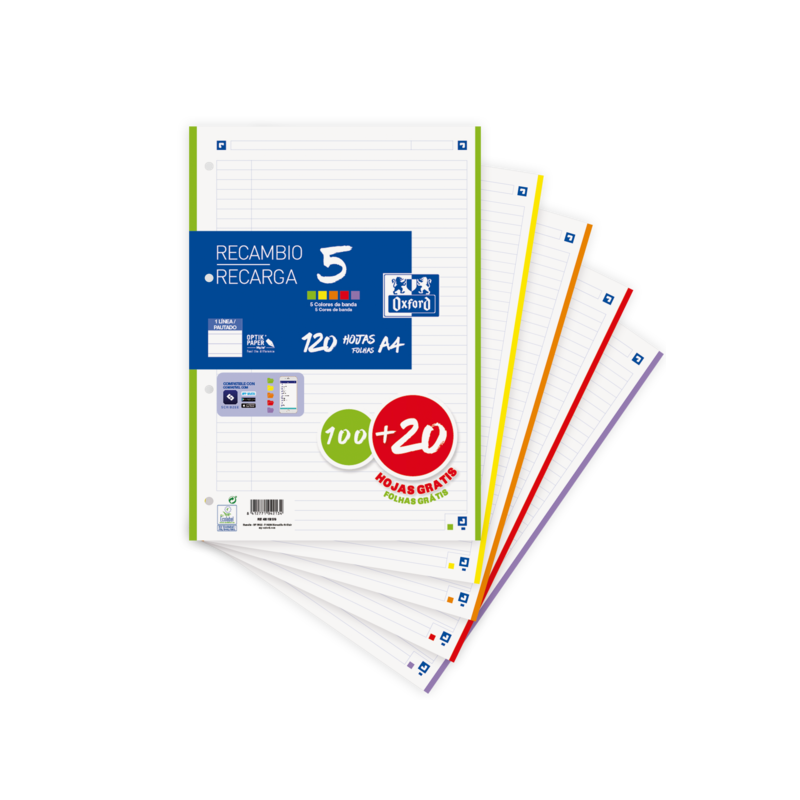 pack-de-20-unidades-oxford-school-pack-de-5-a4-recambio-1-linea-promocion-10020-hojas-colores-surtidos