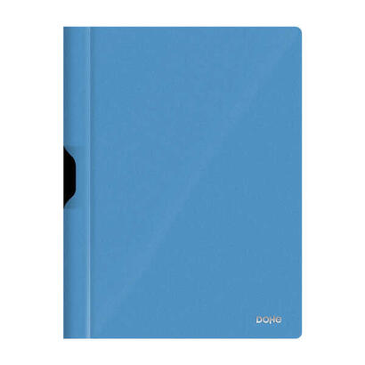pack-de-8-unidades-dohe-dossier-con-clip-metalico-tamano-a4-fabricado-en-polipropileno-opaco-de-350-micras-color
