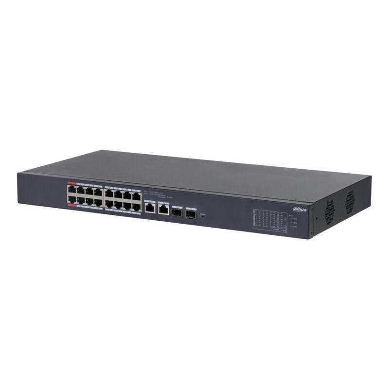 dahua-cs4218-16et-190-switch-poe-16-puertos-10100-2-combo-gigabit-rj45sfp-uplink-190w-manejable-en-cloud-layer2