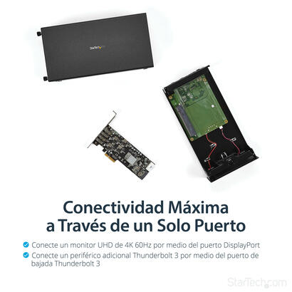 startechcom-tb31pciex16-base-para-portatil-y-replicador-de-puertos-alambrico-negro