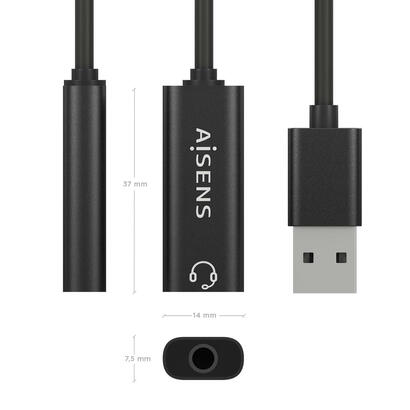 aisens-conversor-usb-a-a-audio-48khz-usb-am-jack-35h-10cm-negro