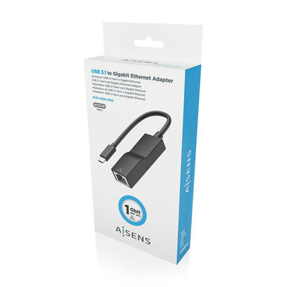 aisens-conversor-usb31-gen1-usb-c-a-ethernet-gigabit-101001000-mbps-11cm-negro