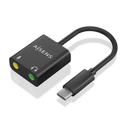 aisens-conversor-usb-c-a-audio-48khz-usb-cm-2xjack-35h-10cm-negro