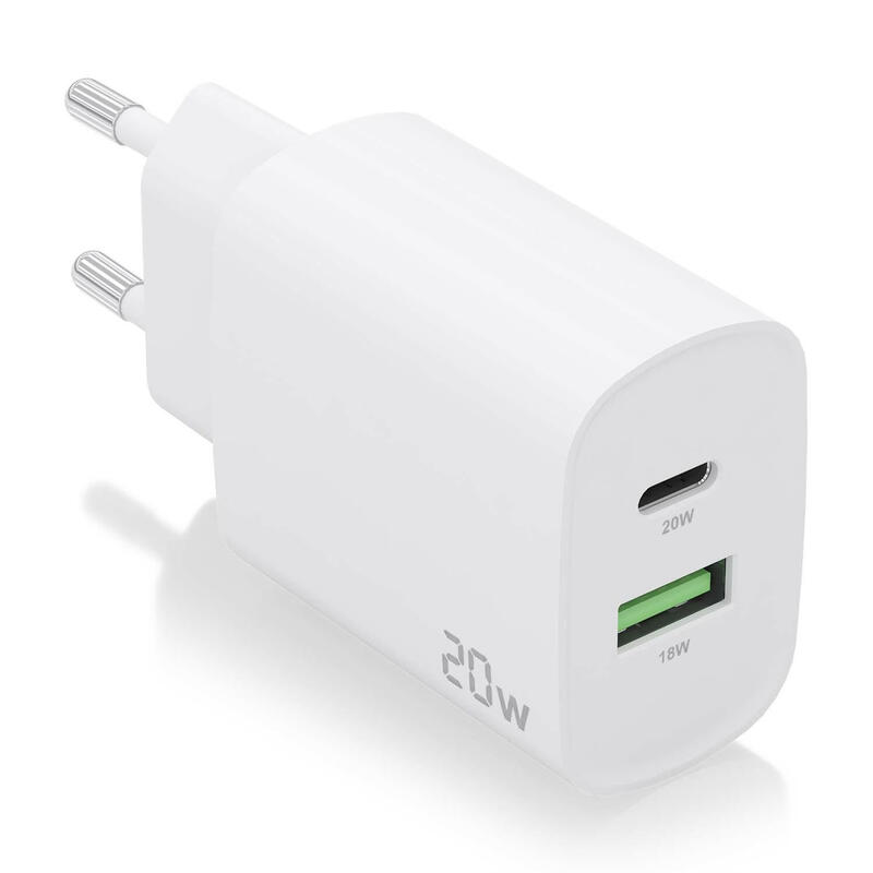 aisens-cargador-20w-1xusb-c-pd30-1xusb-a-qc30-blanco