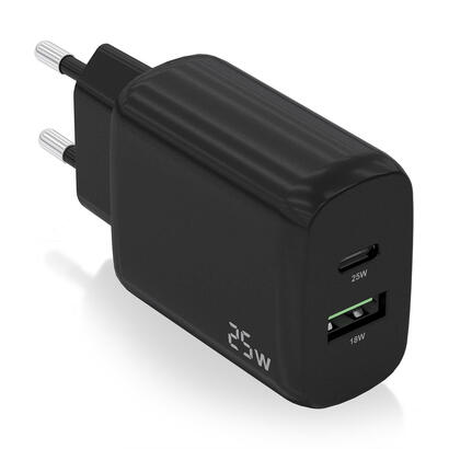 aisens-cargador-25w-1xusb-c-pd30-1xusb-a-qc30-negro