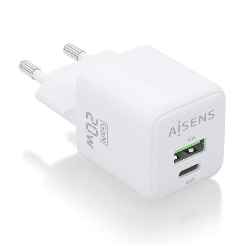 aisens-cargador-gan-20w-1xusb-c-pd30-qc40-1xusb-a-qc30-blanco