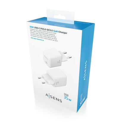 aisens-cargador-gan-35w-1xusb-c-pd30-qc40-blanco