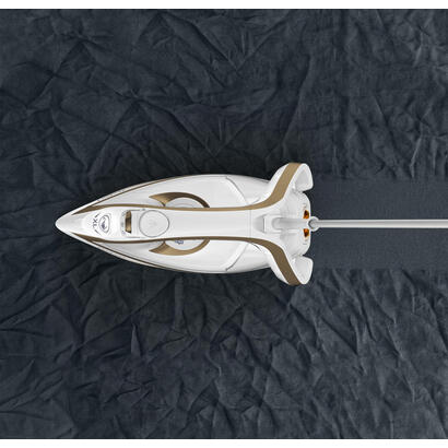 tefal-puregliss-fv8042-plancha-vapor-seco-durilium-airglide-autoclean-soleplate-3000-w-bronce-blanco