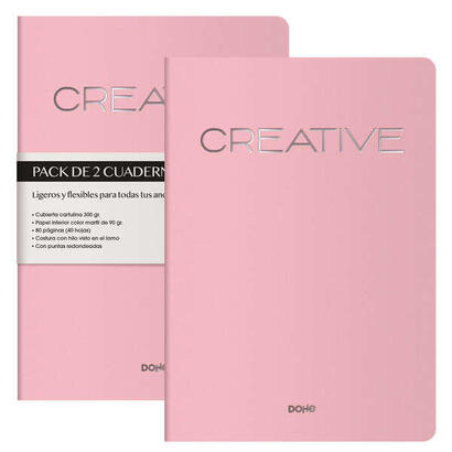 pack-de-2-unidades-dohe-cuadernos-de-cartulina-de-colores-300gr-estampacion-en-portada-puntas-redondeadas-lomo