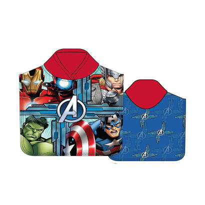 poncho-playa-micro-55-x-11cm-infantil-avengers