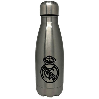 botella-acero-inoxidable-real-madrid-550ml-gris