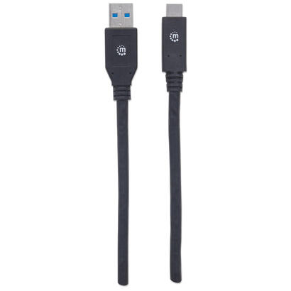 manhattan-cable-usb-31-gen-1-3m-type-a-macho-a-tipo-c-macho-5-gbps-negro