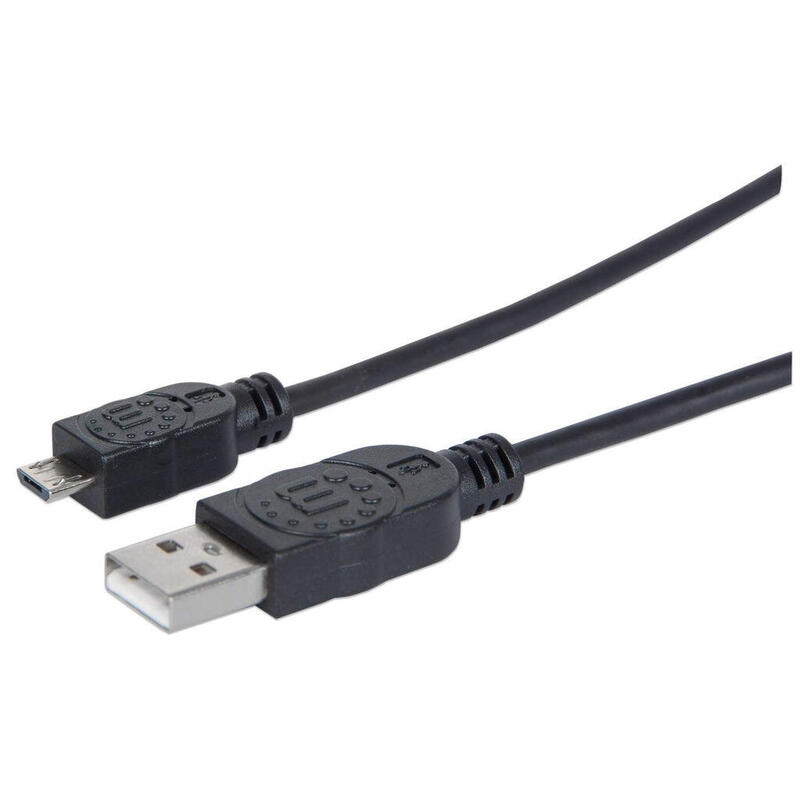 manhattan-cable-usb-micro-b-de-alta-velocidad-usb-20-a-macho-micro-b-macho-480-mbps-18-m-negro