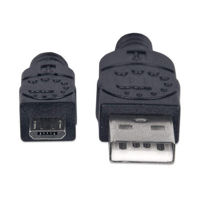 manhattan-cable-usb-micro-b-de-alta-velocidad-usb-20-a-macho-micro-b-macho-480-mbps-18-m-negro