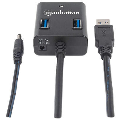 manhattan-hub-usb-30-de-supervelocidad-4-puertos-alimentacion-ac