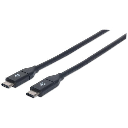 manhattan-cable-usb-c-de-supervelocidad-usb-32-gen-2-c-macho-c-macho-10-gbps-1-m-negro