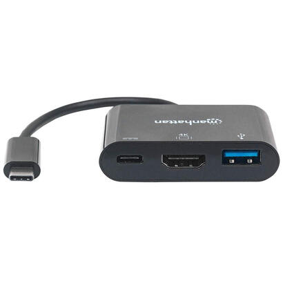 manhattan-hdmi-docking-convertidor-usb-tipo-c-superspeed-usb-31-tipo-c-macho-a-hdmi-usb-tipo-a-y-usb-tipo-c