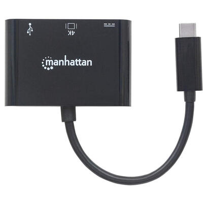 manhattan-hdmi-docking-convertidor-usb-tipo-c-superspeed-usb-31-tipo-c-macho-a-hdmi-usb-tipo-a-y-usb-tipo-c