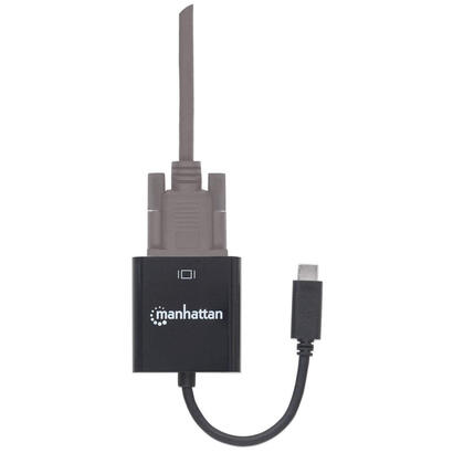 manhattan-convertidor-usb-c-a-vga-usb-tipo-c-macho-a-vga-hembra-negro