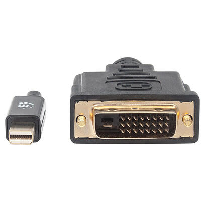 manhattan-cable-mini-displayport-12a-a-dvi-d-241-macho-18-m-negro