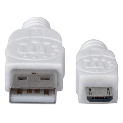 manhattan-cable-usb-micro-b-de-alta-velocidad-usb-20-a-macho-micro-b-macho-480-mbps-18-m-blanco