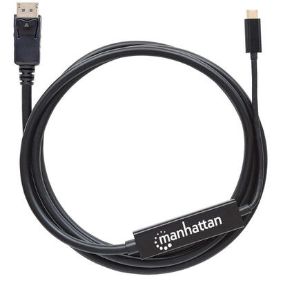 manhattan-cable-usb-typ-c-a-displayport-2m-negro