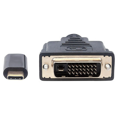manhattan-cable-adaptador-usb-c-a-dvi-1080p-2m-negro
