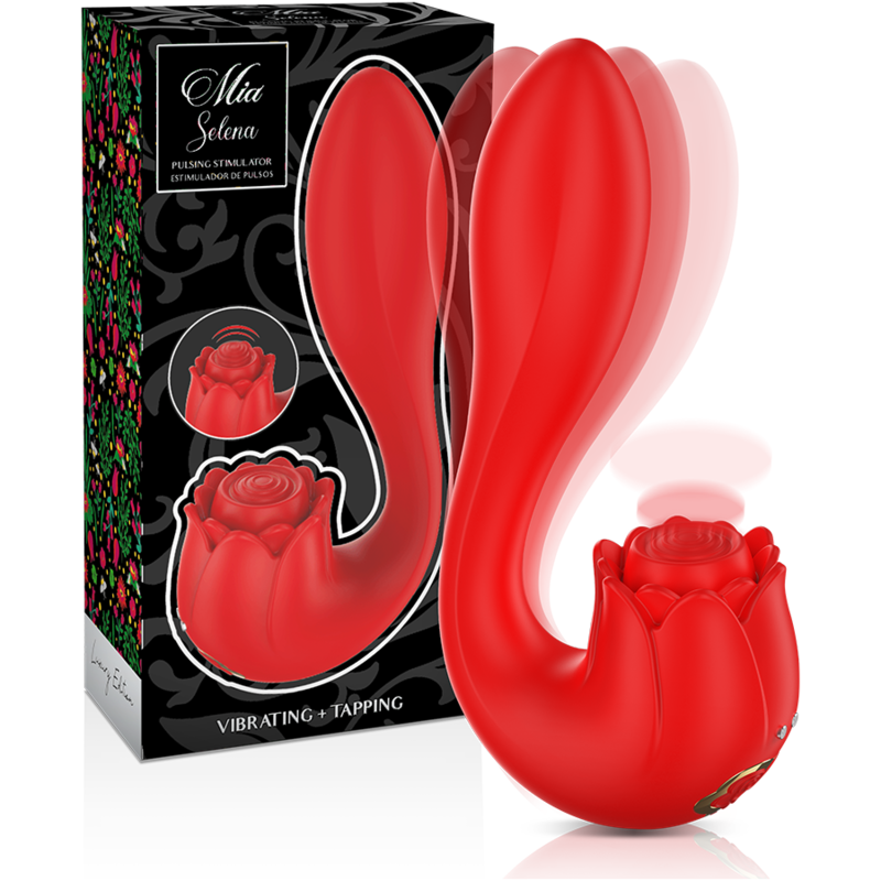 mia-selena-estimulador-vibrating-tapping-rojo mia-selena-estimulador-vibrating-tapping-rojo