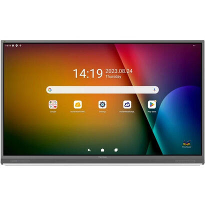 pizarra-viewsonic-ifp8652-2f-blanca-interactiva-hdmi-86-3840-x-2160-pixeles-pantalla-tactil-negro
