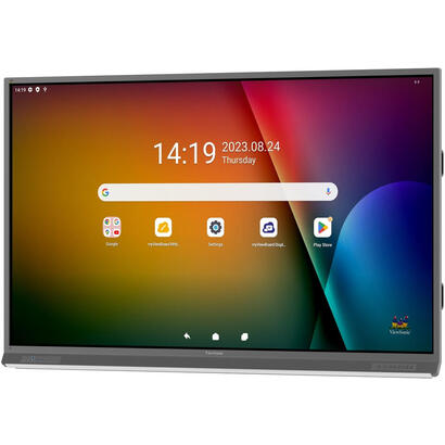 pizarra-viewsonic-ifp8652-2f-blanca-interactiva-hdmi-86-3840-x-2160-pixeles-pantalla-tactil-negro