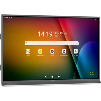 pizarra-viewsonic-ifp8652-2f-blanca-interactiva-hdmi-86-3840-x-2160-pixeles-pantalla-tactil-negro