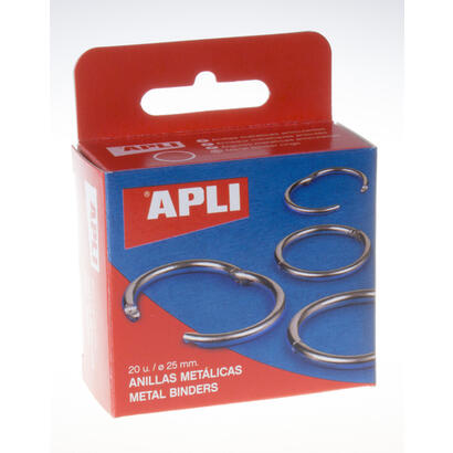 apli-pack-de-20-anillas-metalicas-articuladas-o25-mm