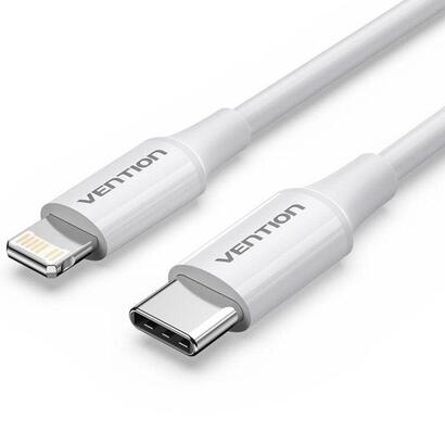 cable-usb-20-tipo-c-lightning-vention-lajwf-usb-tipo-c-macho-lightning-macho-hasta-27w-480mbps-1m-blanco