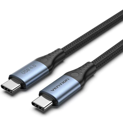 cable-usb-40-tipo-c-5a-vention-tavhf-usb-tipo-c-macho-usb-tipo-c-macho-hasta-240w-40gbps-1m-gris